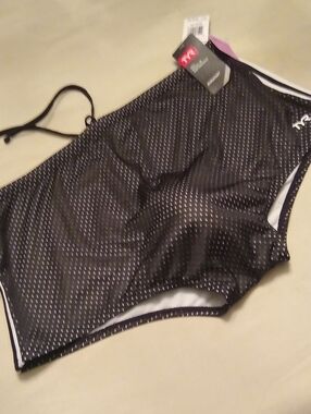 TYR Black Mesh Swimsuit